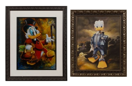 Disney Portrait Giclees on Canvas