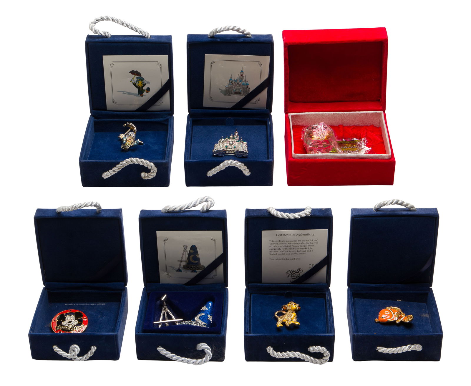 Disney Swarovski Pin Assortment (1 of 1)