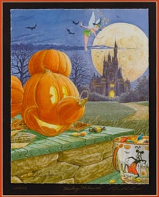 David Doss (American, b.1962) 'Mickey's Halloween' Giclee on Paper