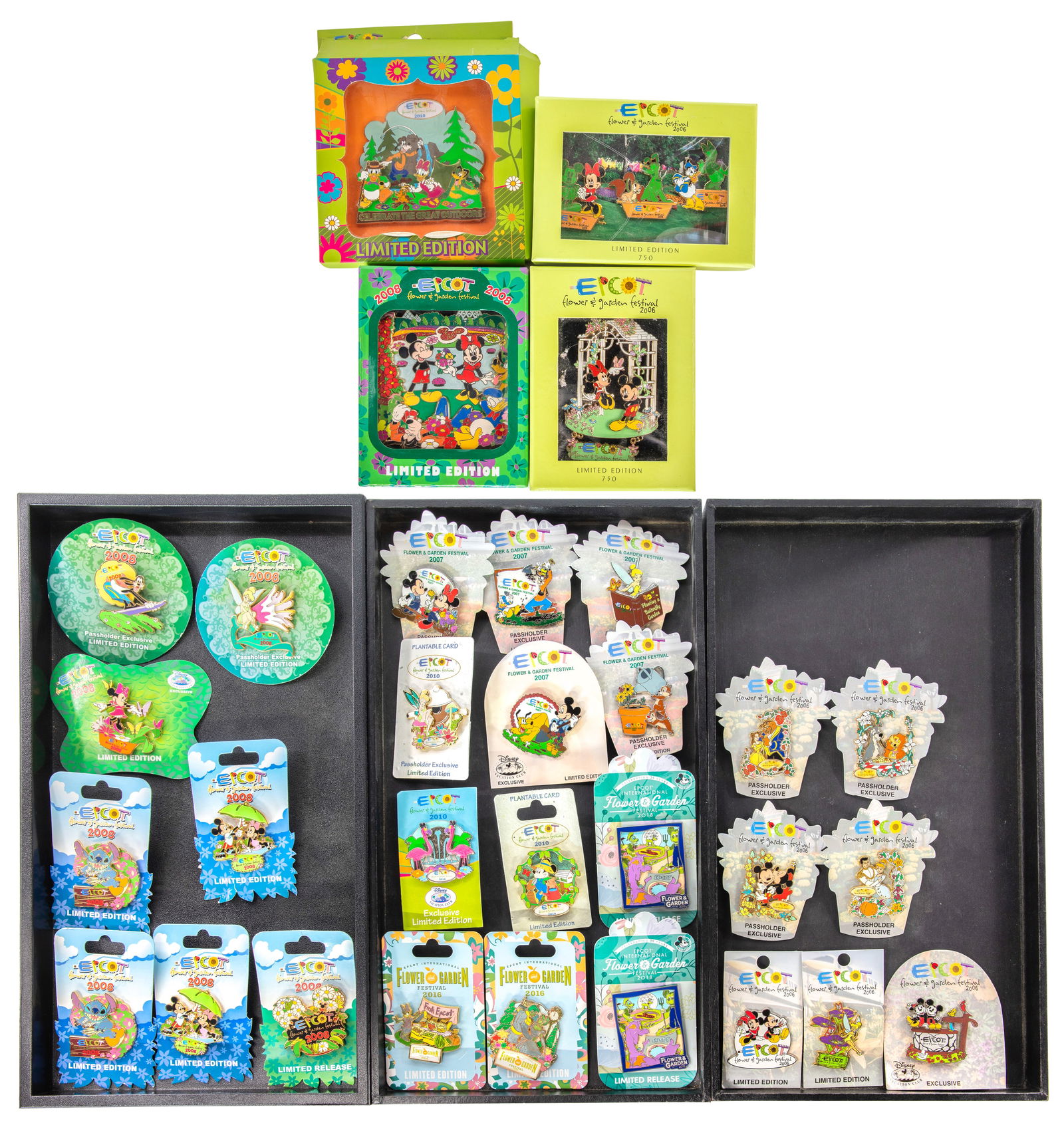 Disney Epcot Flower and Garden Festival Pin Assortment (1 of 1)