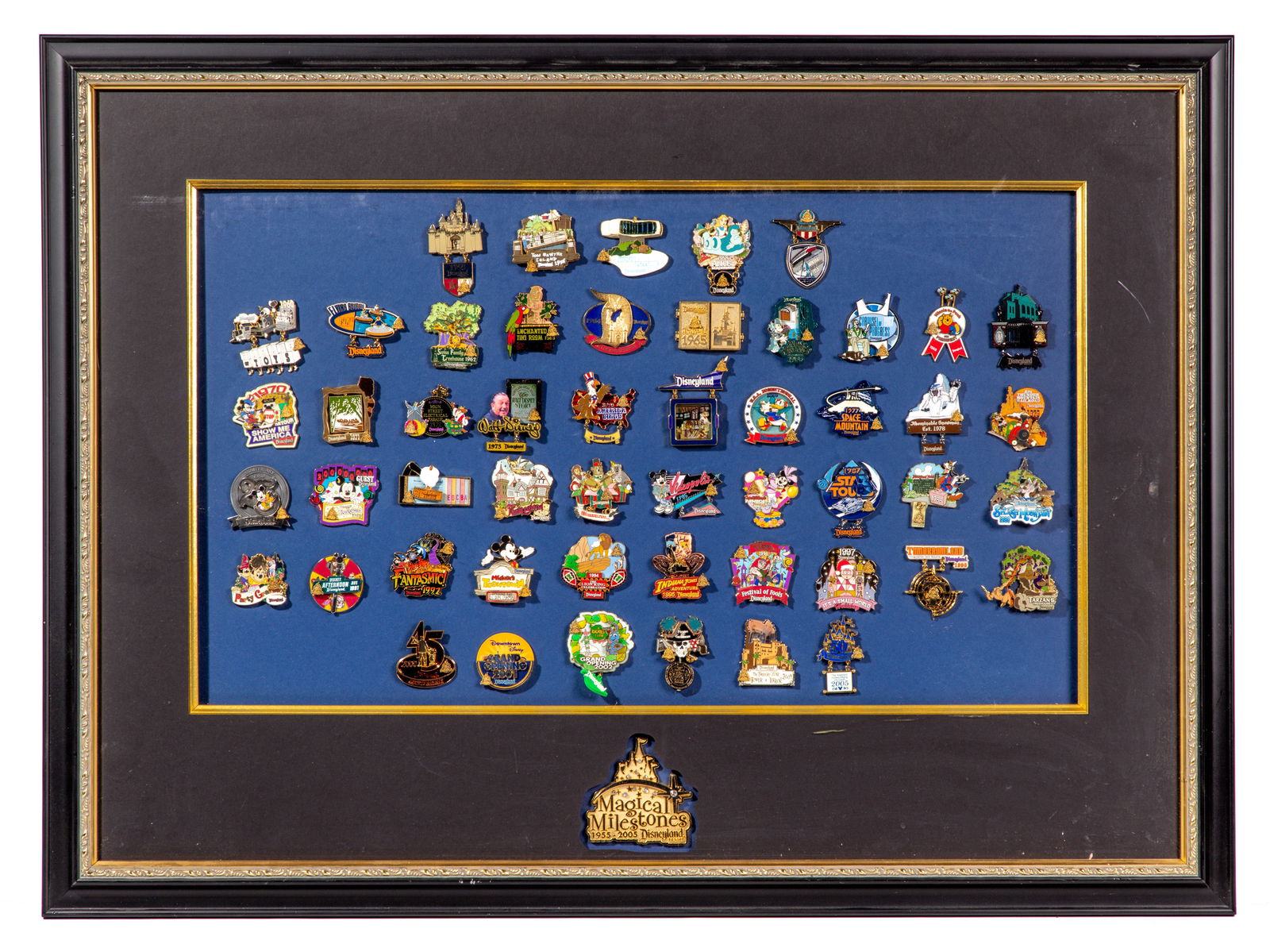 Disney 'Magical Milestones Pin Celebration' Framed Pin Set (1 of 2)