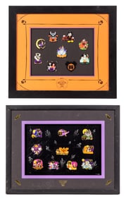 Disney 'Mickey's Not So Scary Halloween Party' Framed Pin Sets