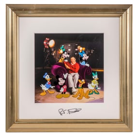 Disney 'Roy Disney and Friends' Hand Painted Cel Set-Up