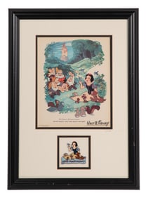Disney 'Snow White' Framed 65th Anniversary Pin