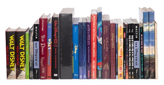 Disney Animation and Comic Book Art Book Collection