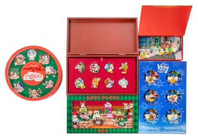 Disney Christmas Pin Boxed Sets Assortment
