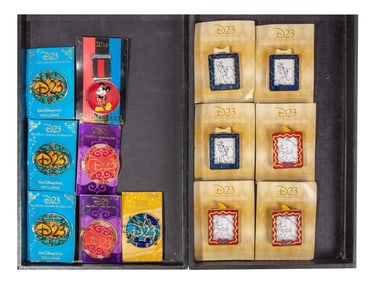 Disney D23 Club Pin Assortment