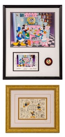 Disney Donald Duck Framed Pin Sets