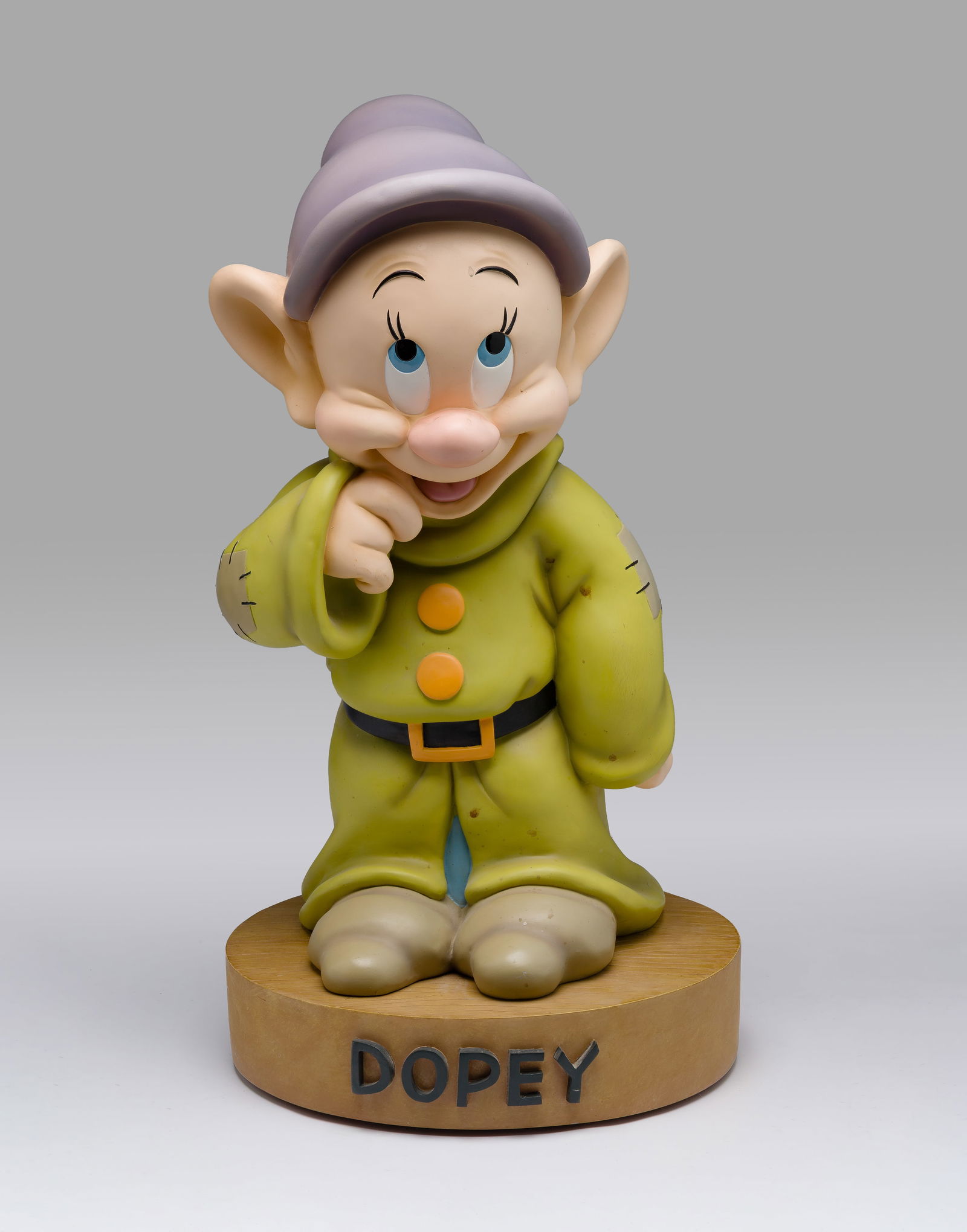 Disney 'Dopey' Resin Big Fig Figurine (1 of 3)
