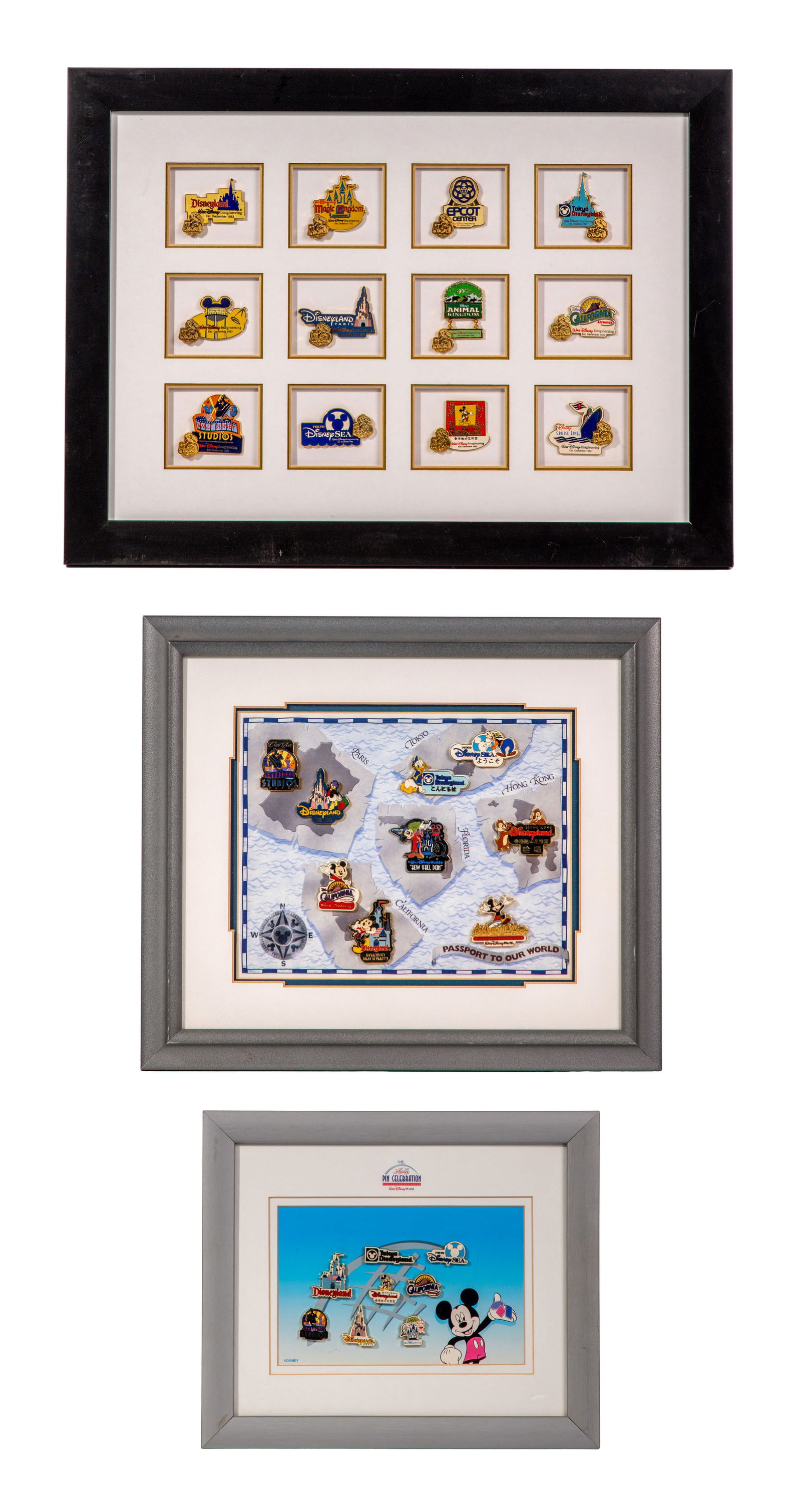 Disney Framed Pin Set Assortment (1 of 4)