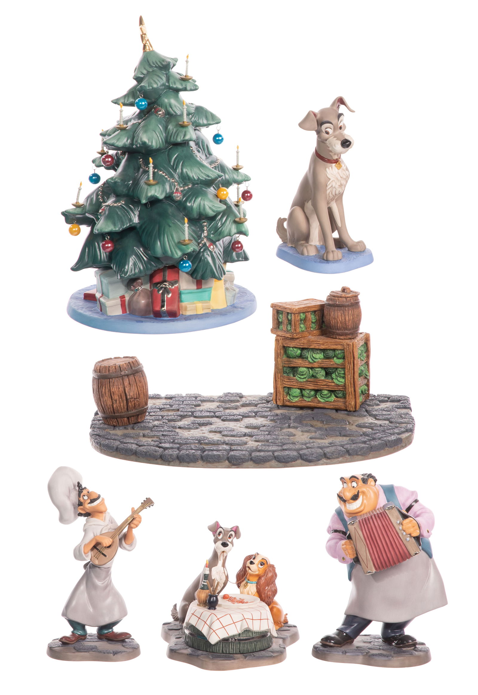 Disney Classics Collection 'Lady and the Tramp' Figurine Assortment (1 of 3)