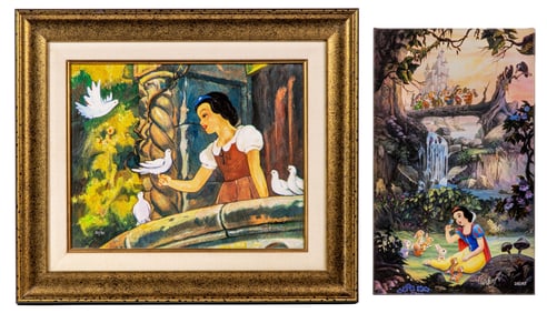 Disney 'Snow White' Giclees on Canvas