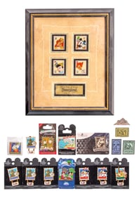 Disney Postage Stamp Pin Assortment