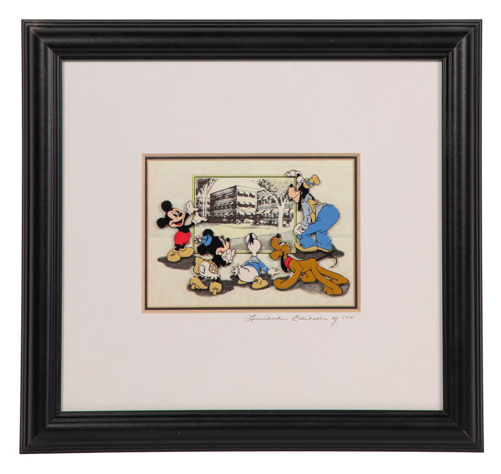 Disney Studios Framed Limited Edition Pin Set (1 of 1)