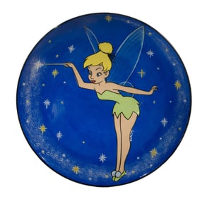 Elisabete Gome and Marc Davis 'Tinker Bell' Ceramic Charger