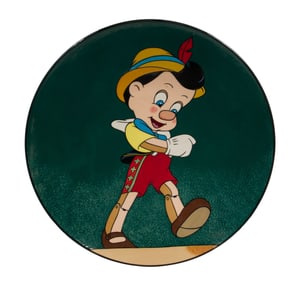 Elisabete Gomes and Frank Thomas 'Pinocchio' Ceramic Charger