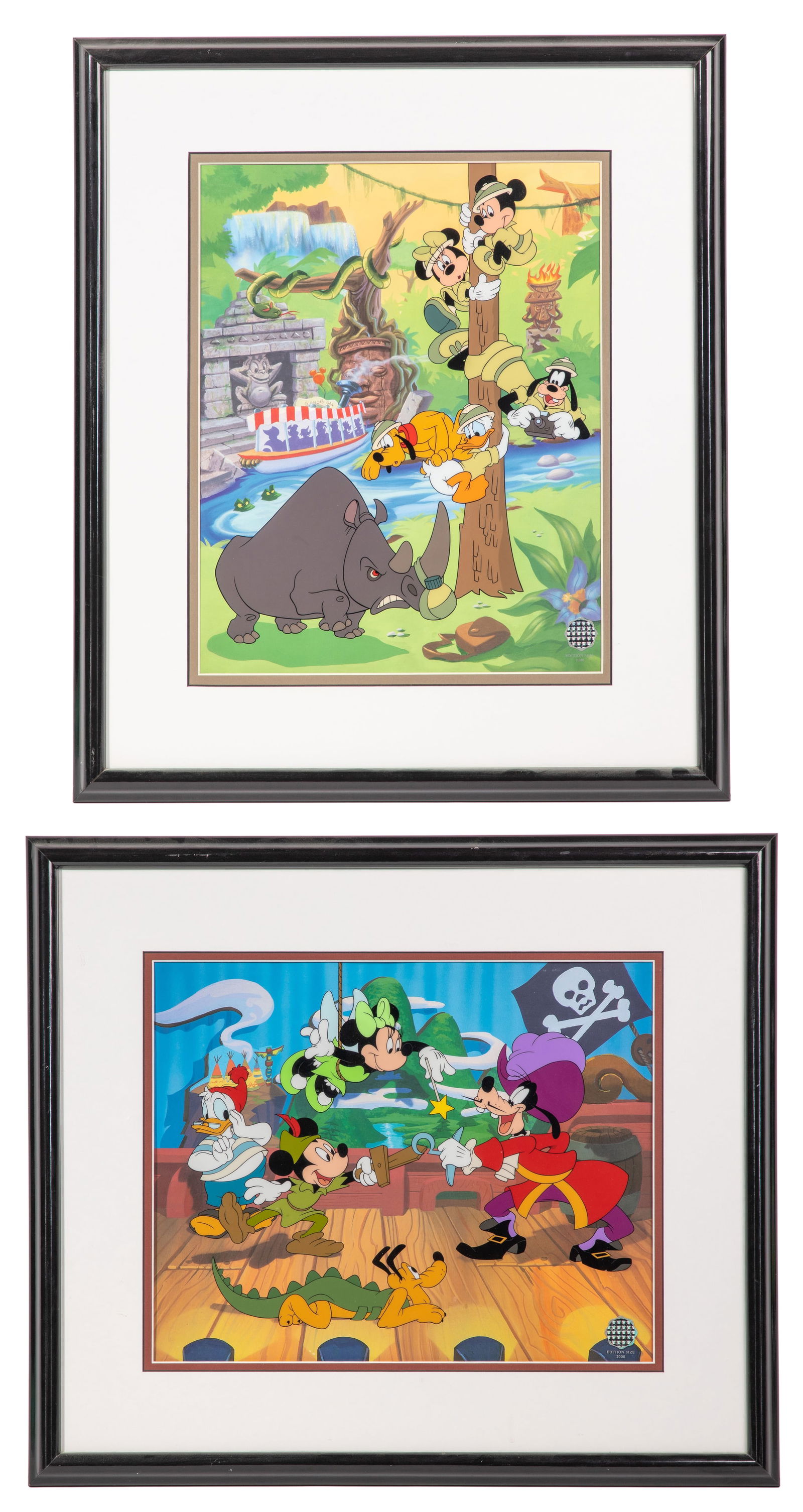 Disney Fab Five Sericels (1 of 3)