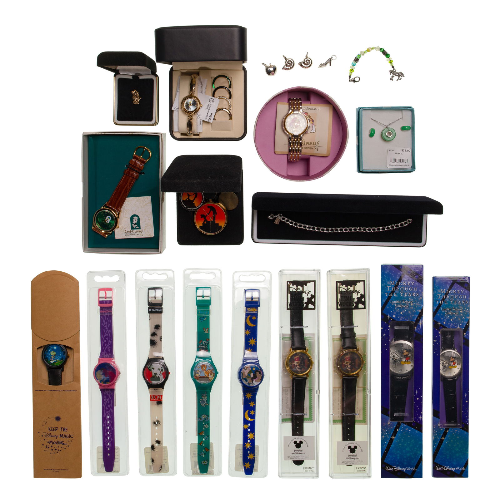 14k Gold and Sterling Silver Jewelry and Watch Assortment (1 of 1)