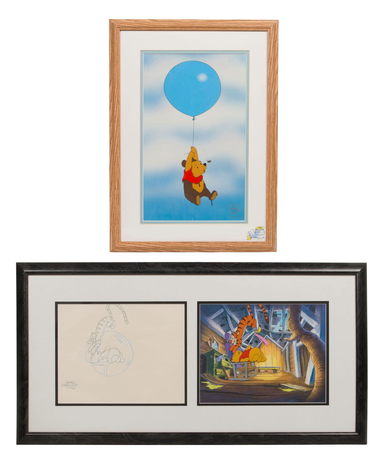 Disney 'Winnie the Pooh' Sericels (1 of 2)