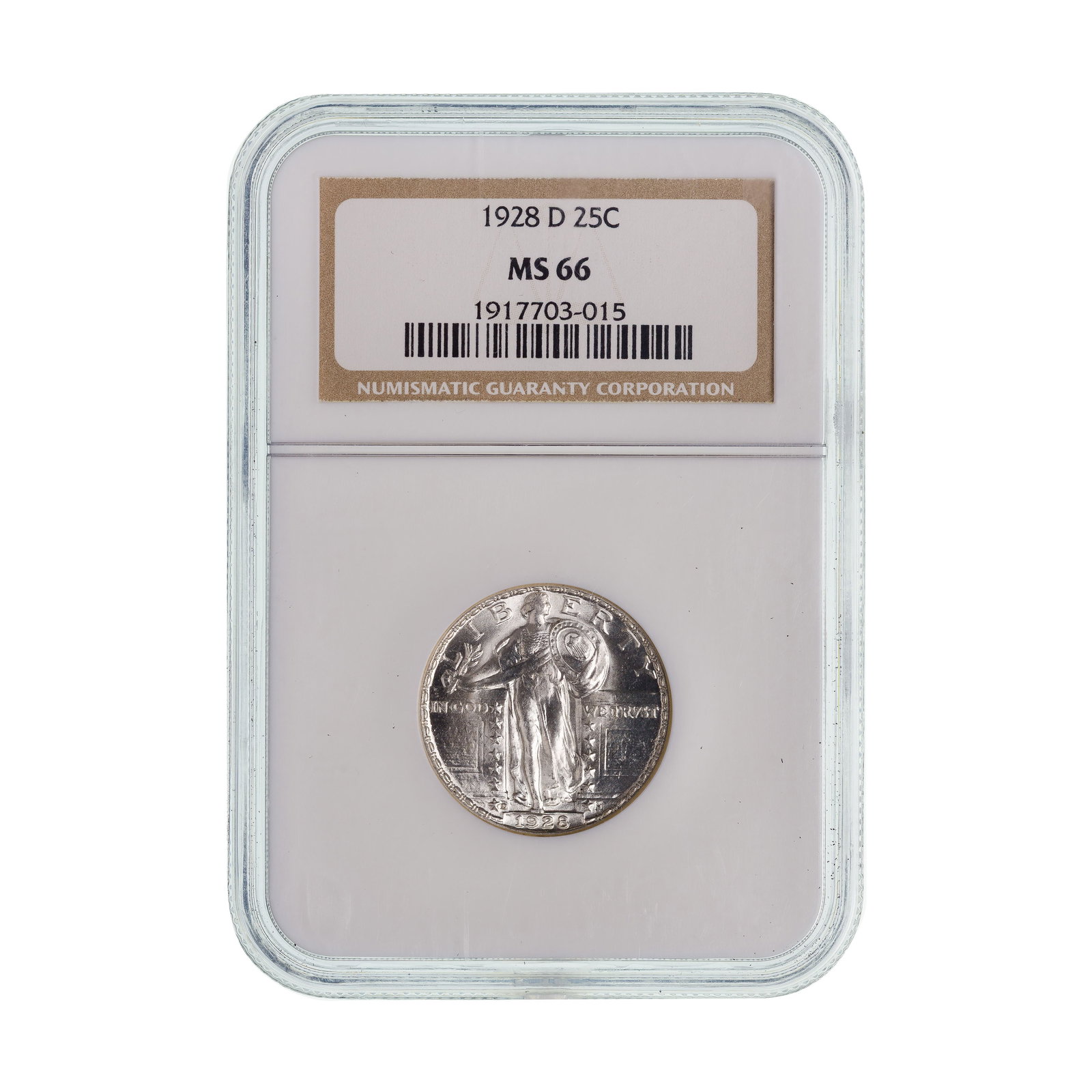 1928-D 25c MS-66 NGC (1 of 2)