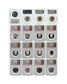 NGC and PCGS Kennedy 50c Collection