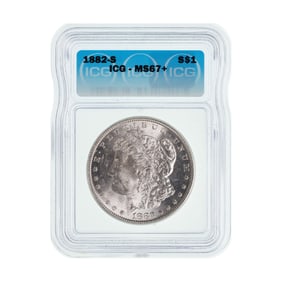 1882-S $1 MS-67+ ICG