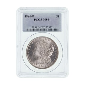 1884-O $1 MS-64 PCGS