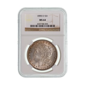 1898-O $1 MS-64 NGC