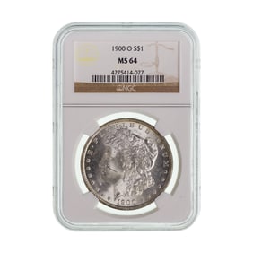 1900-O $1 MS-64 NGC