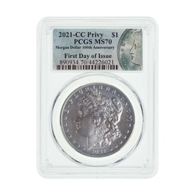 2021-CC Privy $1 Morgan MS-70 PCGS