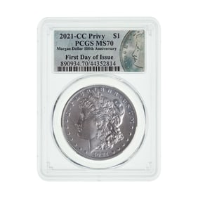 2021-CC Privy $1 Morgan MS-70 PCGS