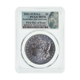 2021-O Privy $1 Morgan MS-70 PCGS