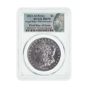 2021-O Privy $1 Morgan MS-70 PCGS
