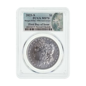 2021-S $1 Morgan MS-70 PCGS