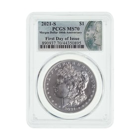 2021-S $1 Morgan MS-70 PCGS