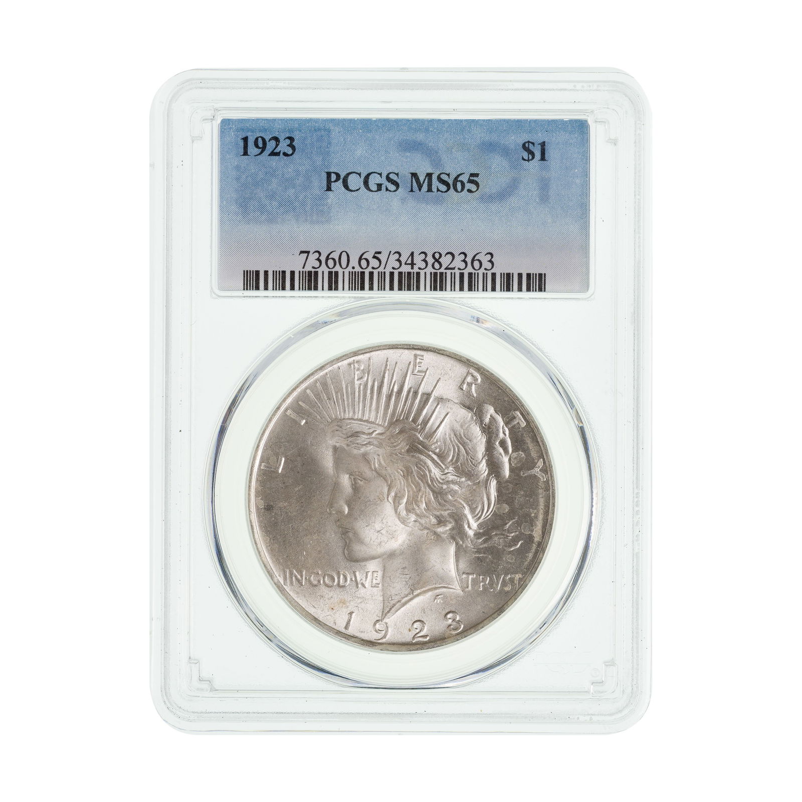 1923 $1 MS-65 PCGS (1 of 2)