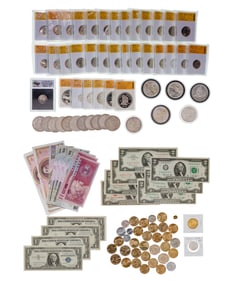 Coin and Currency Assortment