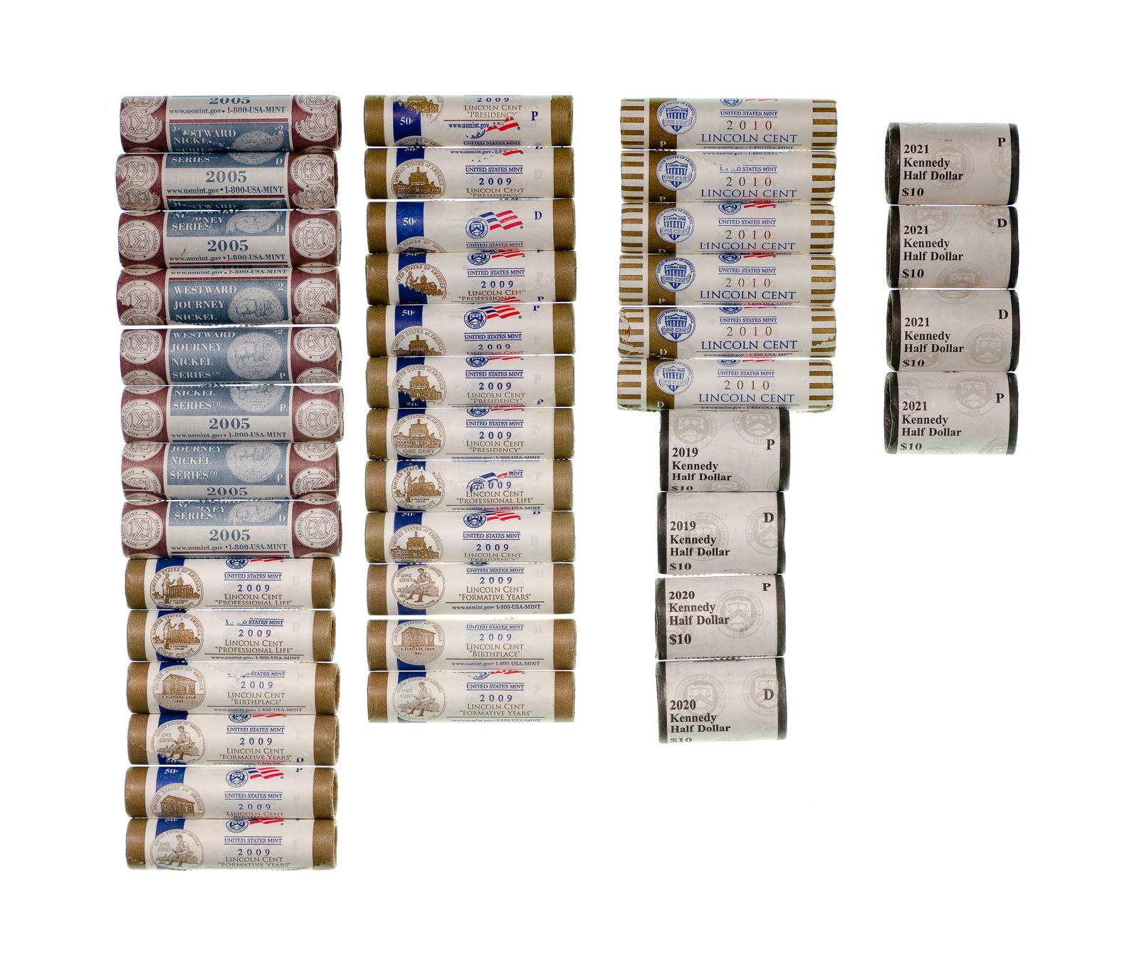 United States Mint Roll Collection (1 of 1)