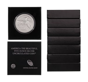 2015 America the Beautiful Five Ounce Silver Collection