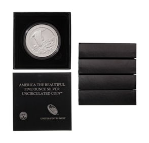 2018 America the Beautiful Five Ounce Silver Collection