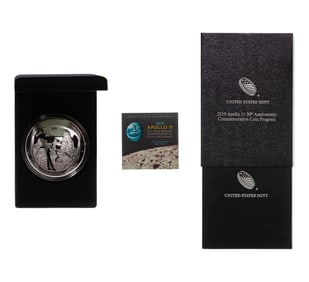 2019 Apollo 11 5 oz Silver Proof