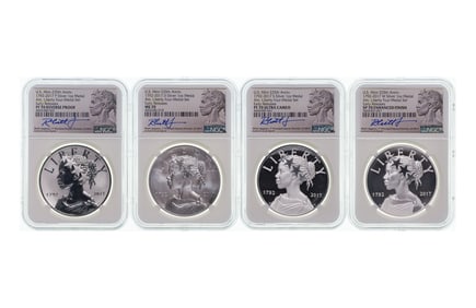 2017 American Liberty Four-Medal Set NGC