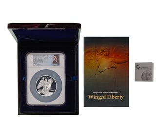 2020 Saint Gaudens 5oz Winged Liberty Ultra High Relief PF-70 UCAM NGC