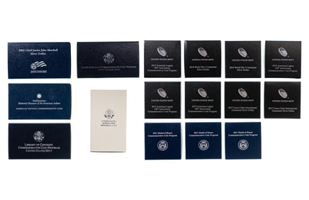 United States Silver Proof Commemorative Collection