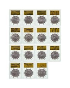 PCGS MS-70 Silver Eagle Collection