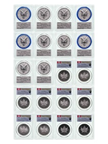 PCGS PR-70 Pride of Two Nations Collection