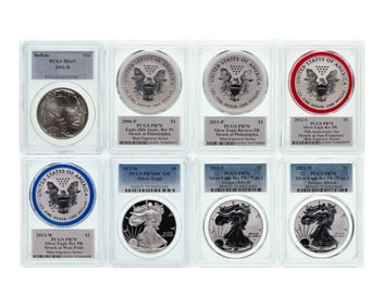 PCGS Silver Eagle Collection