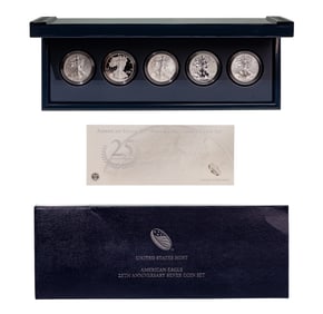 2011 $1 Silver Eagle Anniversary Set