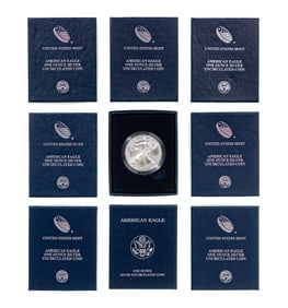 Silver Eagle Uncirculated Collection