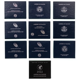 Silver Eagle Proof Collection